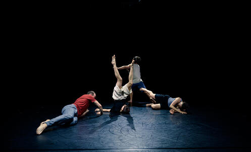 Foto 1 de l'espectacle ChoreoLab internacional © David Kalwar i TanzLabor ROXY Ulm