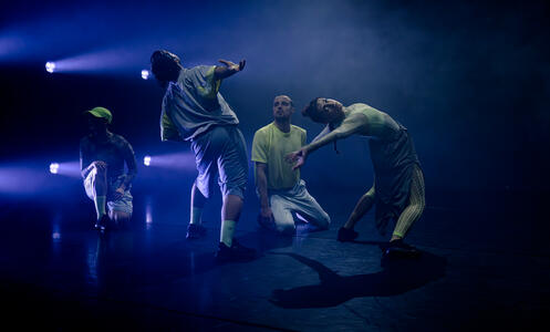 Foto 9 de l'espectacle ChoreoLab internacional © David Kalwar i TanzLabor ROXY Ulm