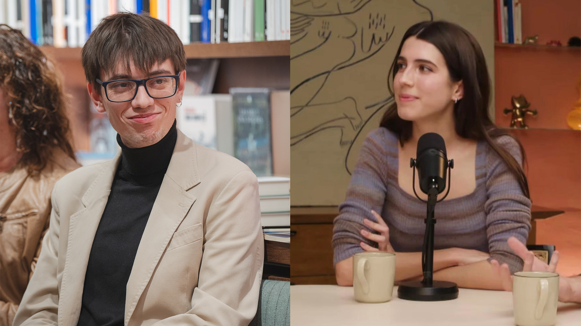 Bernat Reher i Mar Vallverdú