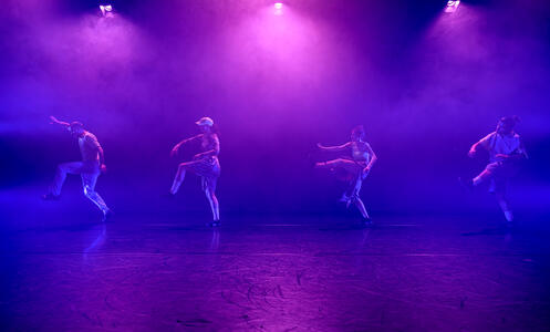 Foto 11 de l'espectacle ChoreoLab internacional © David Kalwar i TanzLabor ROXY Ulm