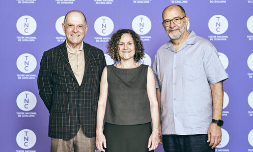Joan Francesc Marco, Sònia Hernández Almodóvar i Josep Maria Mestres © David Ruano